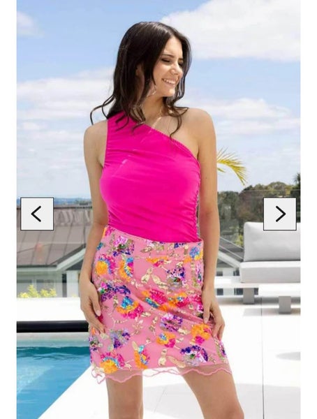 BNWT AUGUSTINE SEQUIN BERRIE SKIRT62863847806466113