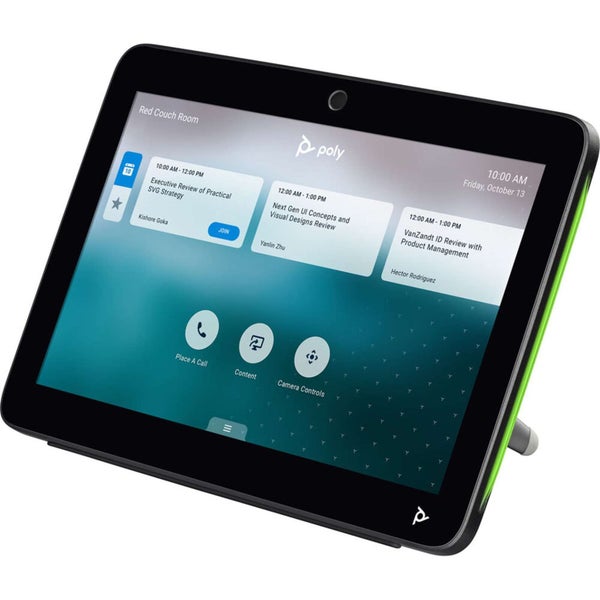 HP Poly TC10 10.1" PoE Touch Console (Black) Carousel 2