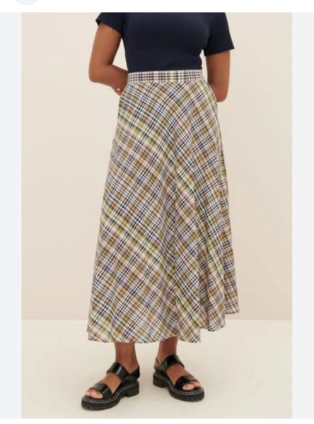 Kowtow Helena organic cotton Skirt, brand new with tags, size L. Carousel 1