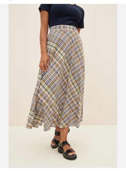 Kowtow Helena organic cotton Skirt, brand new with tags, size L. Carousel 2