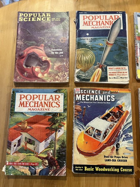 Popular Mechanic Magazines62971968890881111