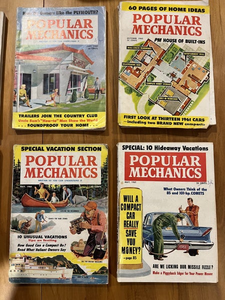 Popular Mechanic Magazines62971968890881111