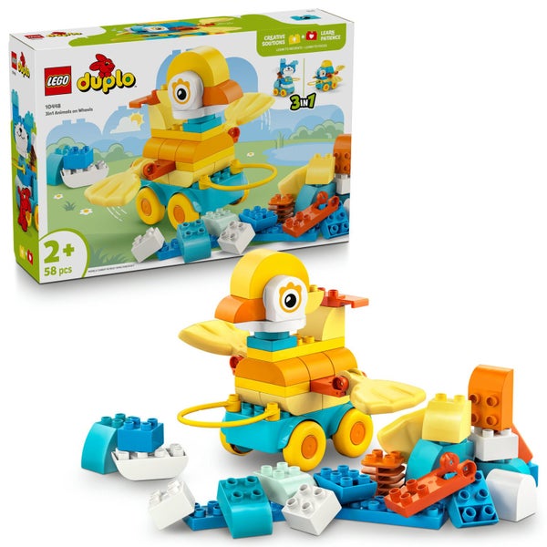 LEGO DUPLO: 3-In-1 Animals on Wheels - (10448) Carousel 1