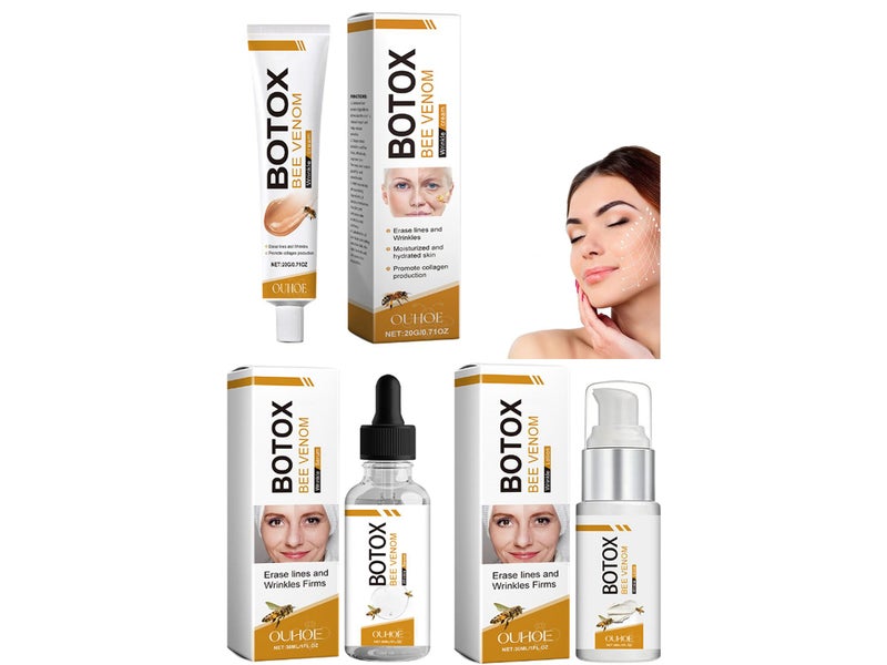 Bee Venom Cream & Serum, Smooth the Look of Fine Lines, Hydrate Deeply Carousel 1