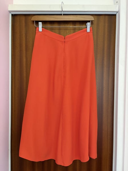 Marcs Tangerine Skirt floaty soft fabric Sz 14 Carousel 2