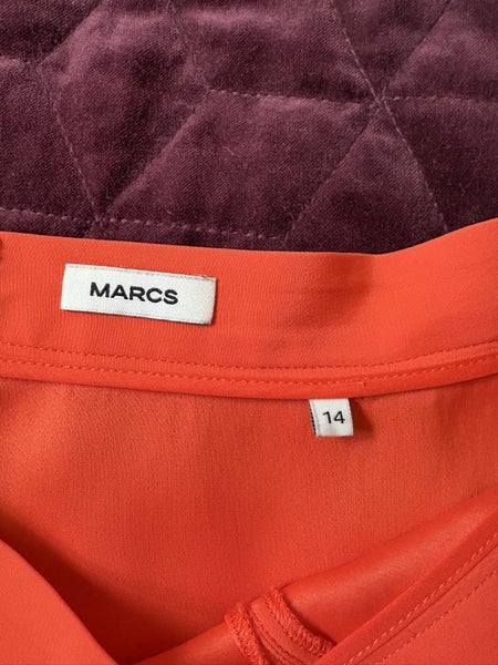 Marcs Tangerine Skirt floaty soft fabric Sz 14 Carousel 7