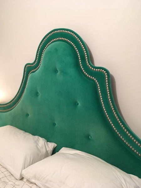 Miss lolo super king emerald green headboard62938587126658111