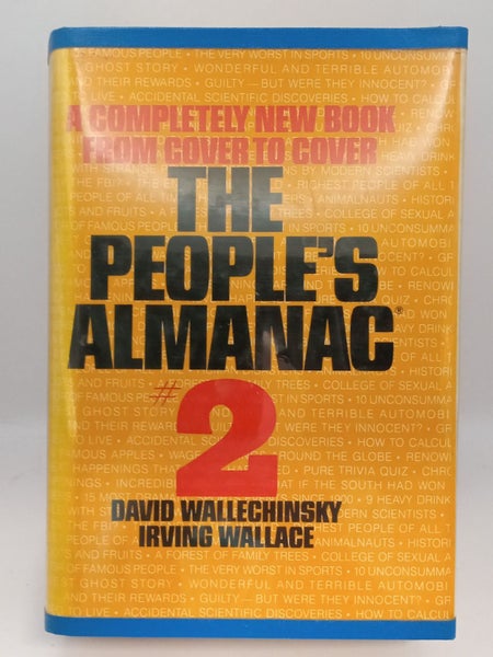 The People's Almanac #2 by Irving Wallace, David Wallechinsky64441847838851110