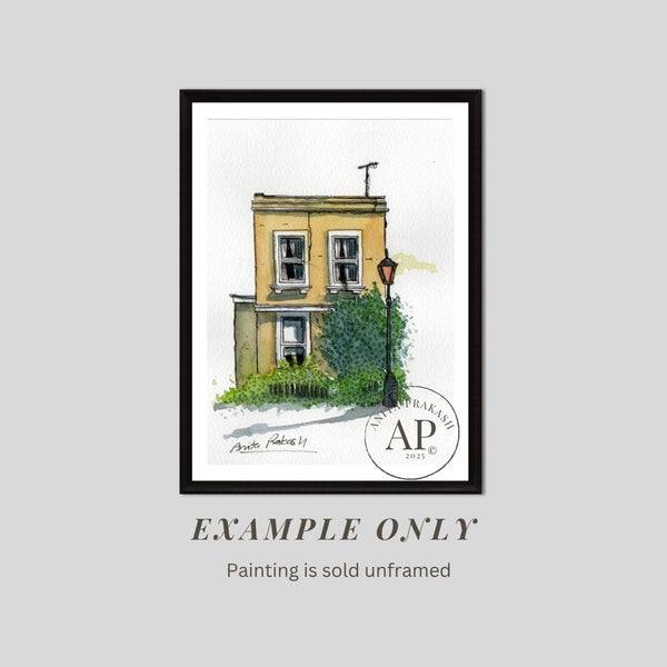 ORIGINAL Watercolour Painting NZ Artist 15x21cm (A5) Clearing the drawer! Carousel 3