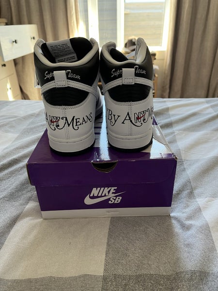 Supreme x Nike SB Dunk High “By Any Means Black” Carousel 2