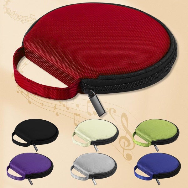 20 Capacity CD DVD Case Holder Portable Wallet Storage Organizer Carousel 1