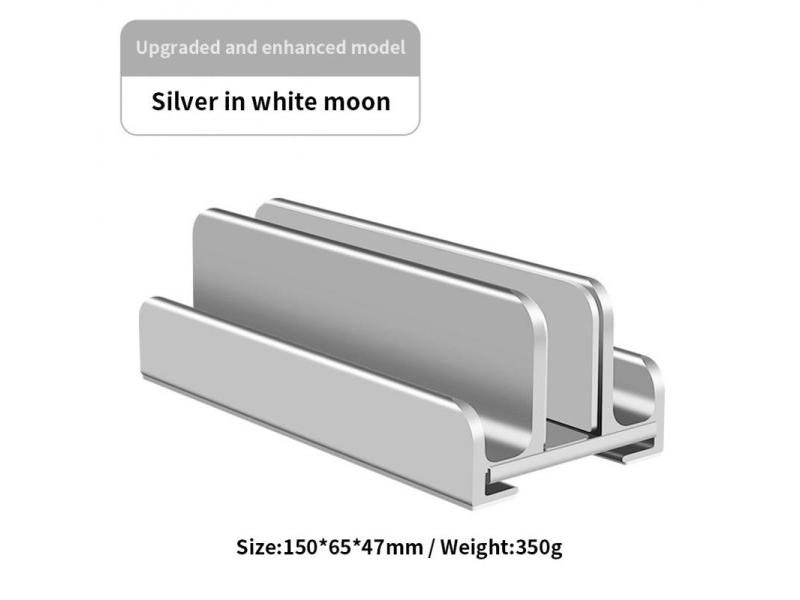 RYRA Aluminum Vertical Laptop Stand Holder Adjustable Desktop Notebook Dock Carousel 1
