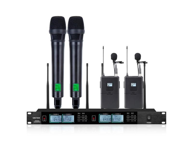 Professional Wireless Microphone System Gooseneck Desktop Conference Microphone Carousel 1