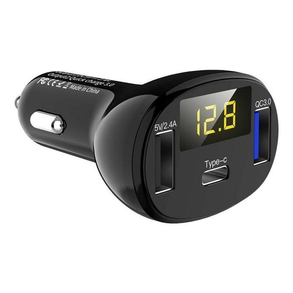 Car FM Bluetooth Transmitter – MP3 Player, Hands-Free Call, Dual USB Charger Carousel 7