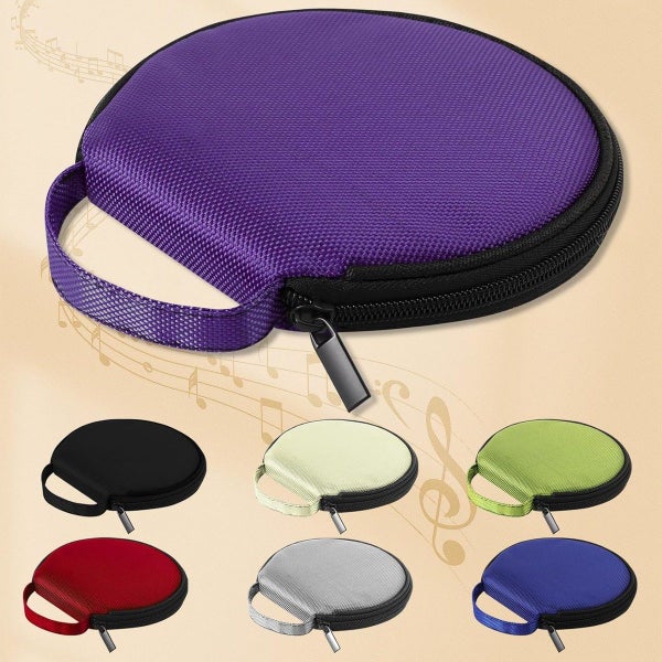 20 Capacity CD DVD Case Holder Portable Wallet Storage Organizer Carousel 8