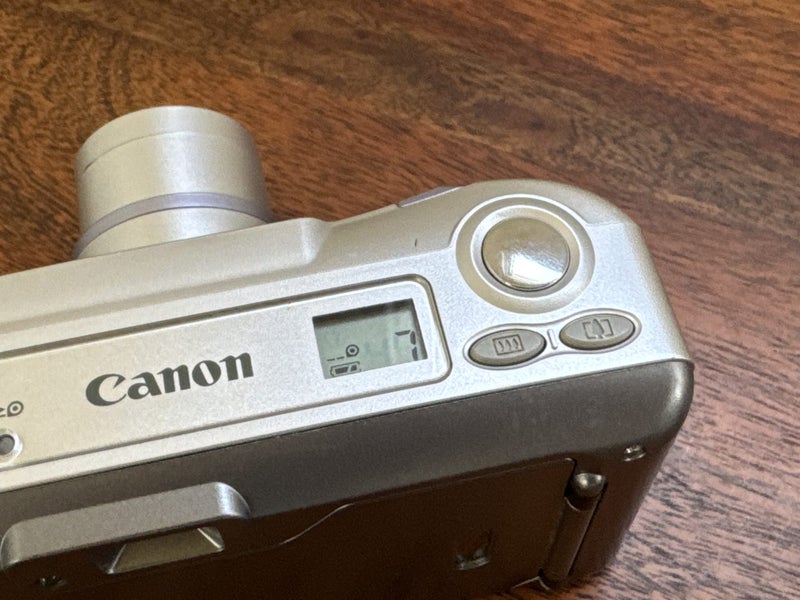 Canon 60u 35mm point and shoot film camera - faulty Carousel 2