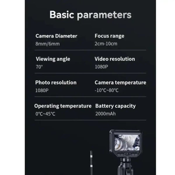 Handheld Endoscope Camera (4.3") Carousel 8