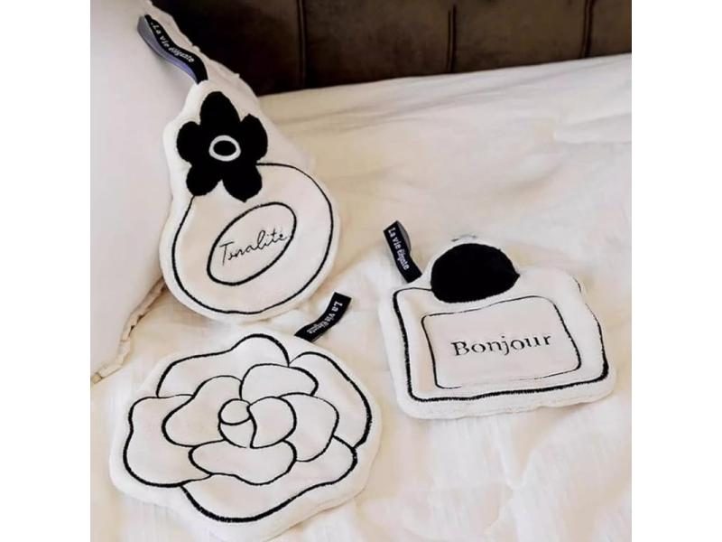 Hand Towel French Minimalist Speed Dry Face Towel Hangable Double-layer Carousel 1