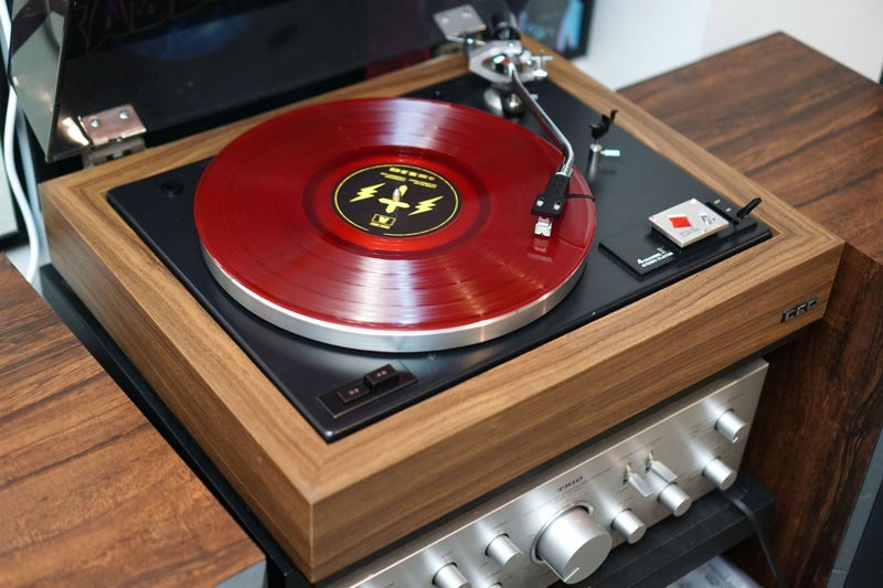 CEC BD-6000 Vintage Turntable with Shure Hi-Track M93E Made in Japan - Serviced! Carousel 2