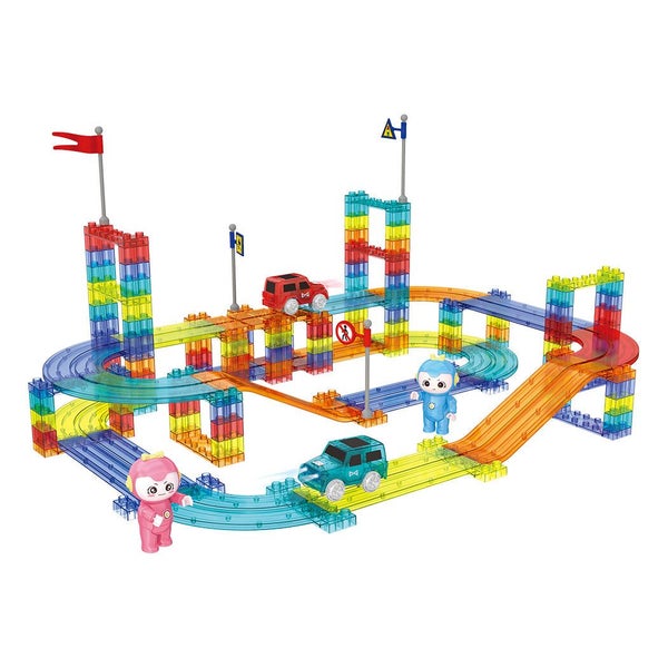 Kids Magnetic Tiles Blocks Carousel 2