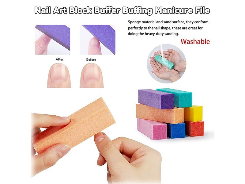 PTN NEW Nail File Nail Sanding Buffer Blocks Sale - Sale Sale Carousel 11