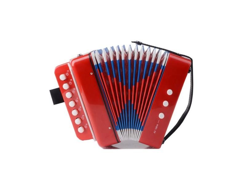 7 Keys Buttons Children'S Accordion Acordeon Musical Instrument Climber Music Carousel 1