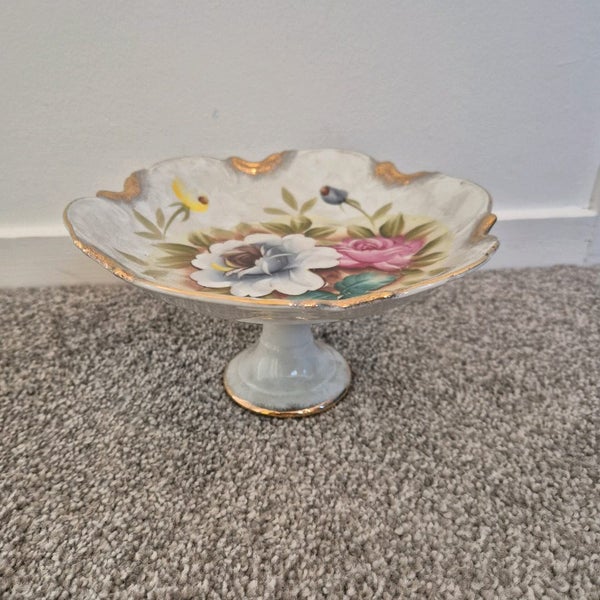 Antique Cake Plate Carousel 7
