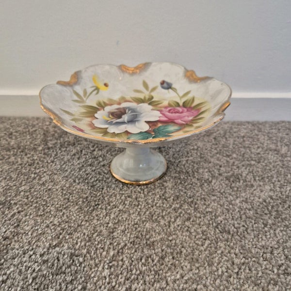 Antique Cake Plate Carousel 1