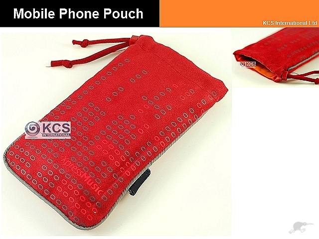 Soft Pouch _ Mobile Phone _ [ Red ] Carousel 1