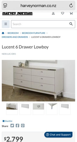 Lowboy Drawers - Lucent by Harvey Norman Carousel 11