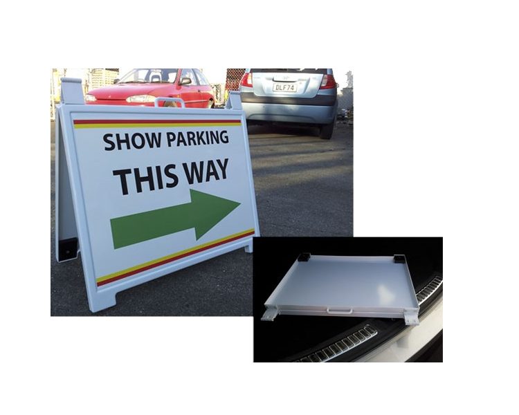 MINI A FRAME (PLASTIC) 600mm x 450mm Carousel 1