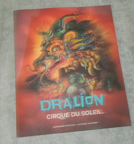 Dralion Cirque Du Soleil Program Carousel 1