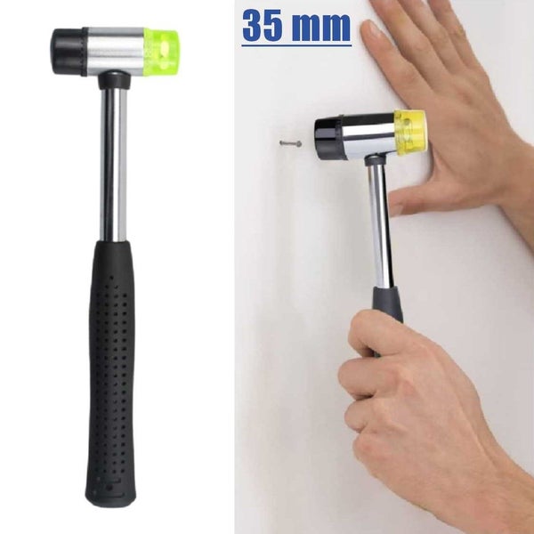 Double-Faced Soft Hammer Mallet Rubber Hammer *Local Buy* Carousel 1
