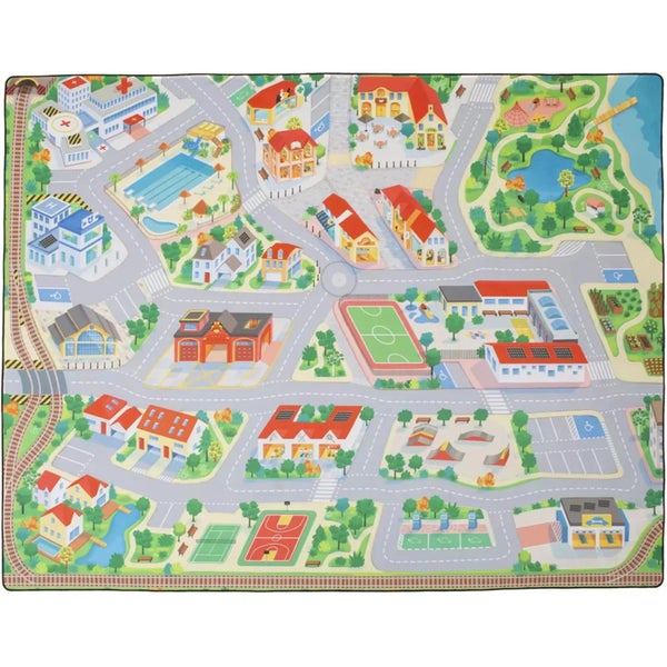 Habitat Mat - The Community Town Play Mat Carousel 1
