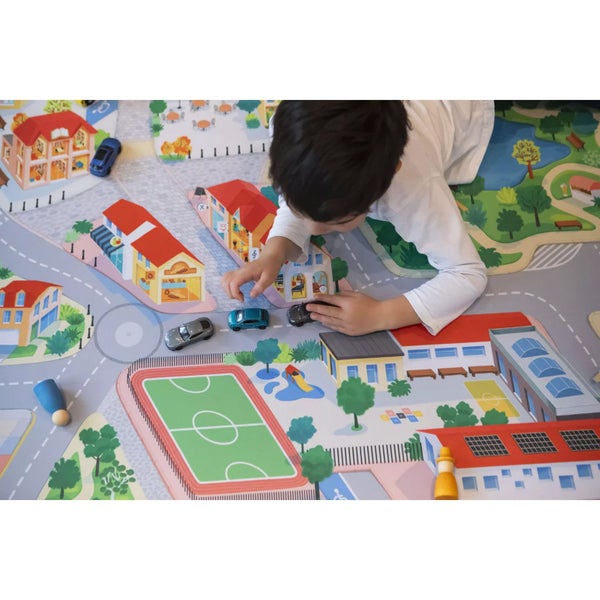 Habitat Mat - The Community Town Play Mat Carousel 2