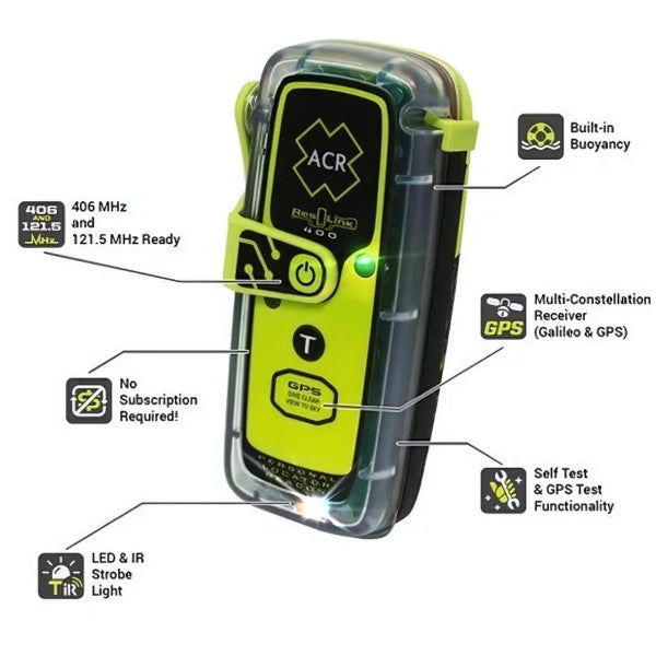 ACR ResQLink 400 - GPS Personal Locator Beacon - NZ Coded Carousel 2