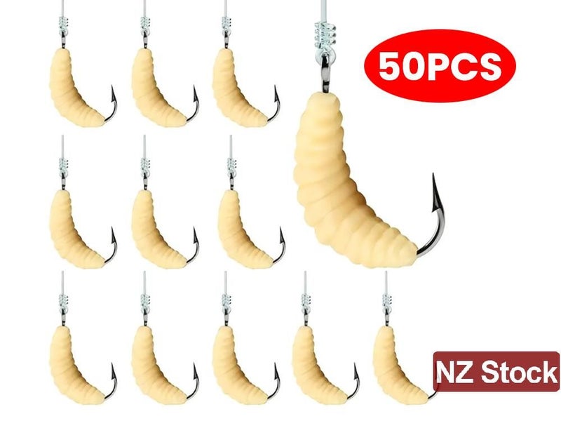 PTN NEW Soft Artificial Bread Worm Fishing Lure Sale Sale Sale Carousel 1