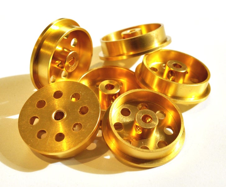 20x 1 1/8" Flange Wheel x 6 Carousel 1