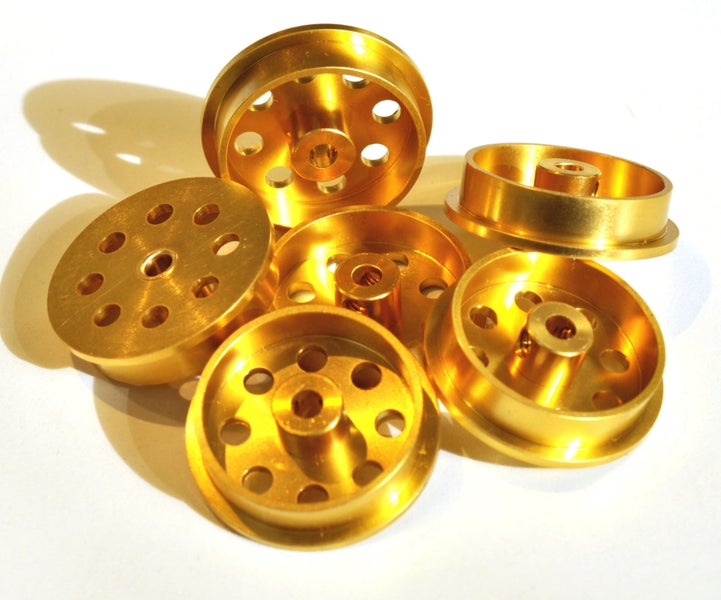 20x 1 1/8" Flange Wheel x 6 Carousel 2