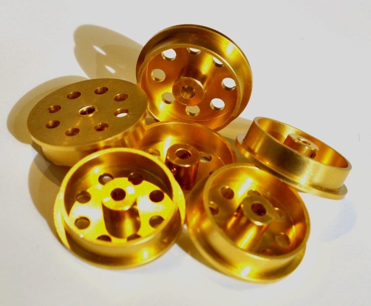 20x 1 1/8" Flange Wheel x 6 Carousel 3