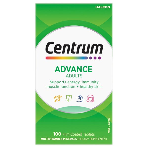 Centrum Advance Adults 100 Tablets Carousel 2