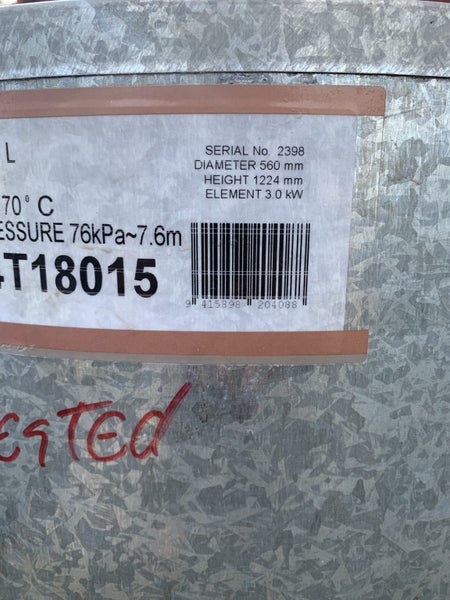 RHEEM LP 180 LTRS 2016 Carousel 2