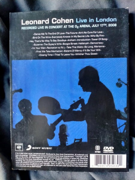 Leonard Cohen Live in London DVD Carousel 3