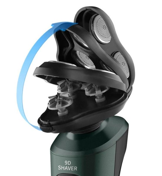 Electric Shaver Set 9D Rechargable Waterproof 4 IN 1 Carousel 2