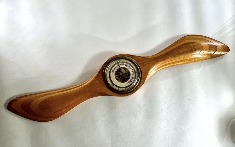 Vintage German Propeller Barometer Carousel 1
