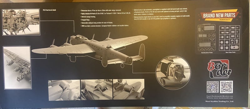 Border Model 1/32 Avro Lancaster B. Mk.III "Dambusters" - Full Interior (BF-011)64210308583809112
