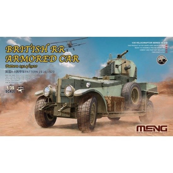 Meng 1/35 British Rolls-Royce Armored Car Pattern 1914/1920 - VS-01064179210923265110