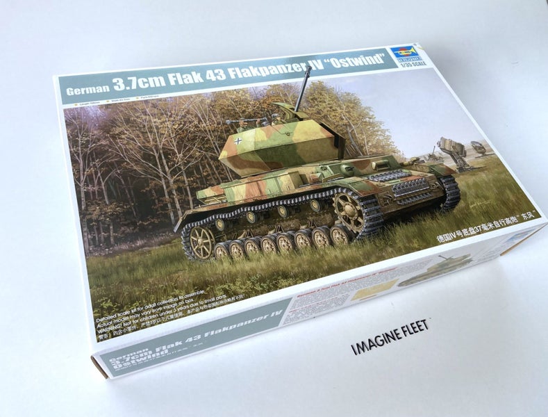 German 3.7cm Flak 43 Flakpanzer IV Ostwind Trumpeter | No. 01520 | 1:3564161396933250110