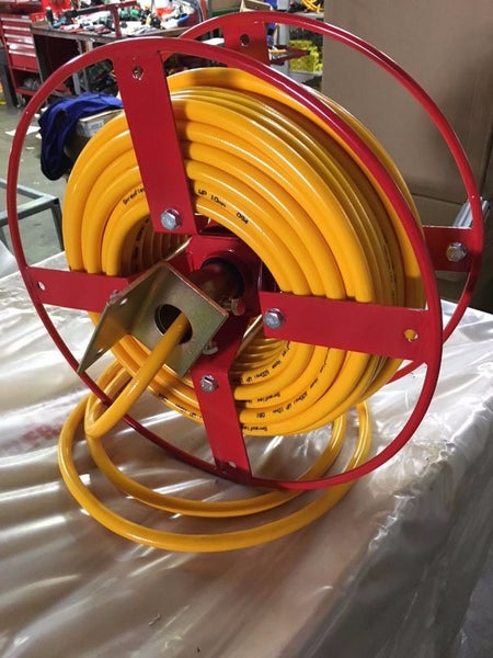 Hose Reel with 50m x 10mm Spray Hose Carousel 3