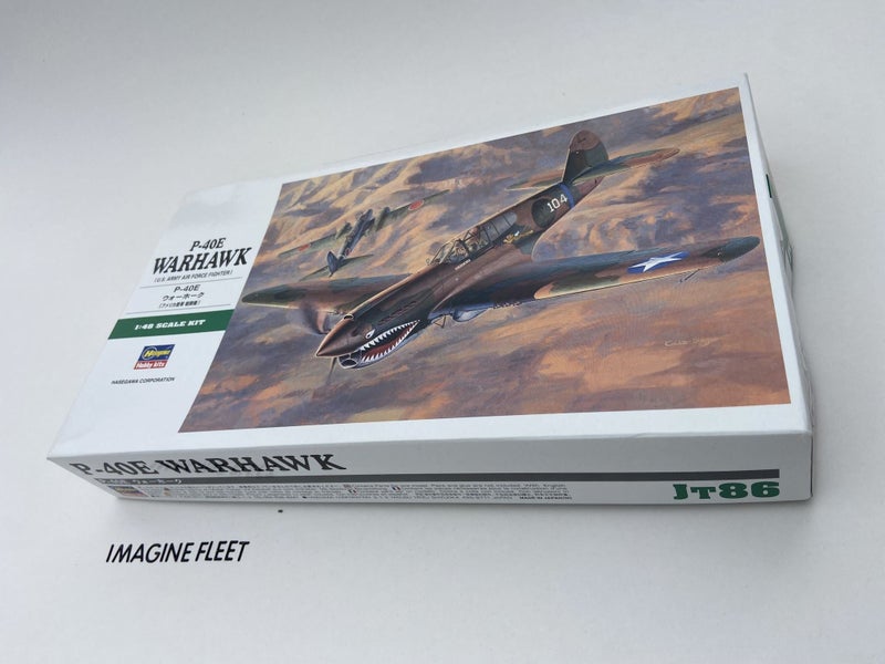 Hasegawa 1/48 P-40E Warhawk - U.S. Army Air Force Fighter (No. 09086)64242875990915110